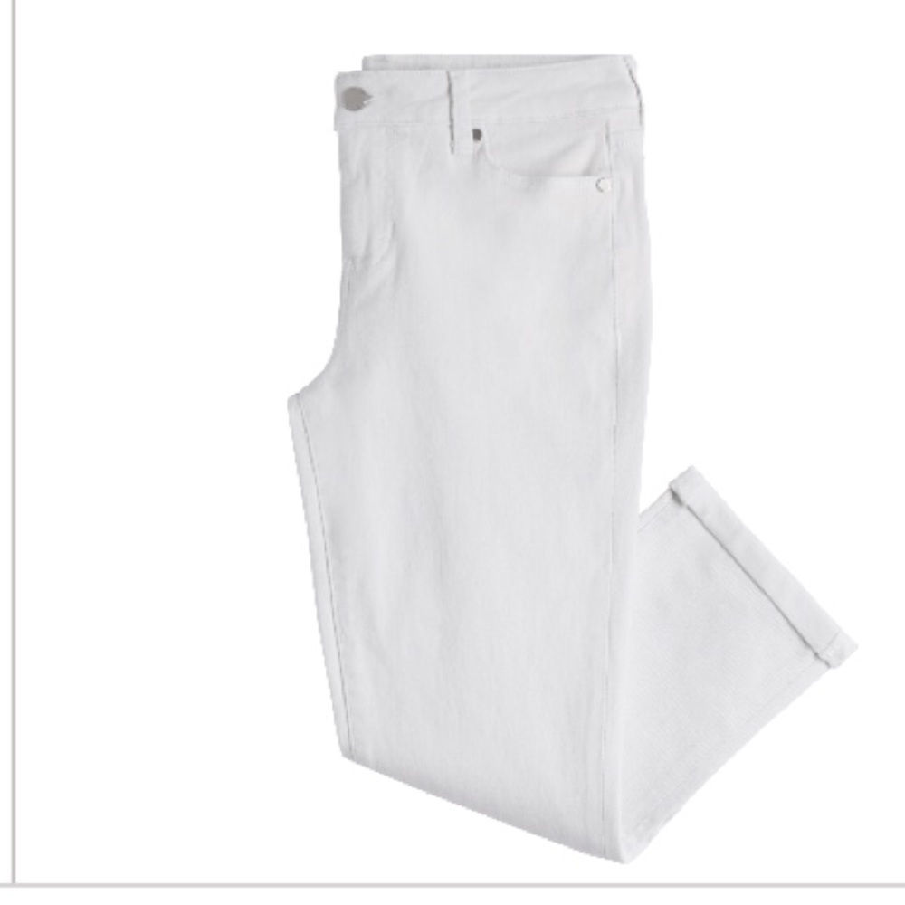 Liverpool cuffed capri jean